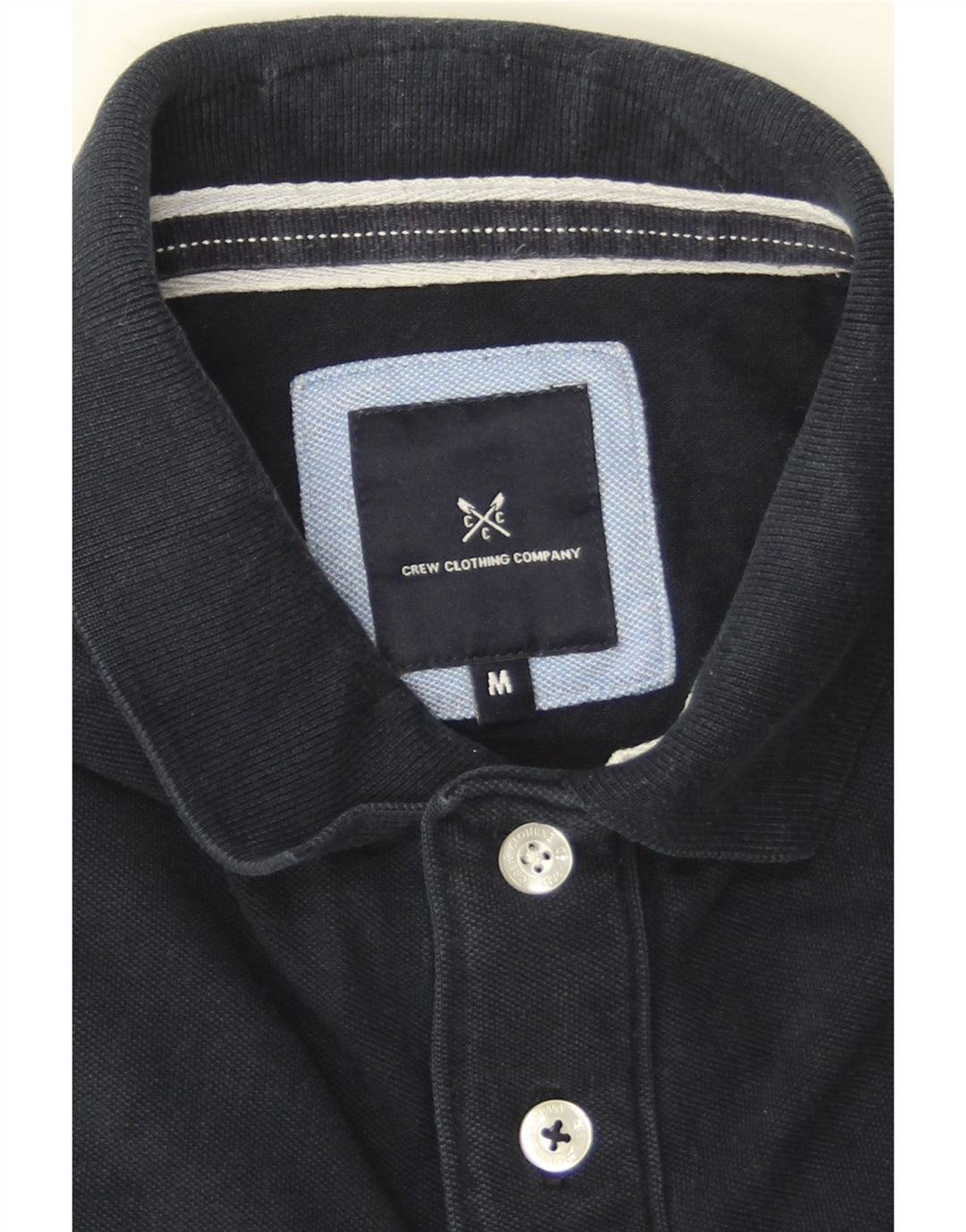 Crew Clothing Tricou polo pentru bărbați Bumbac albastru bleumarin mediu