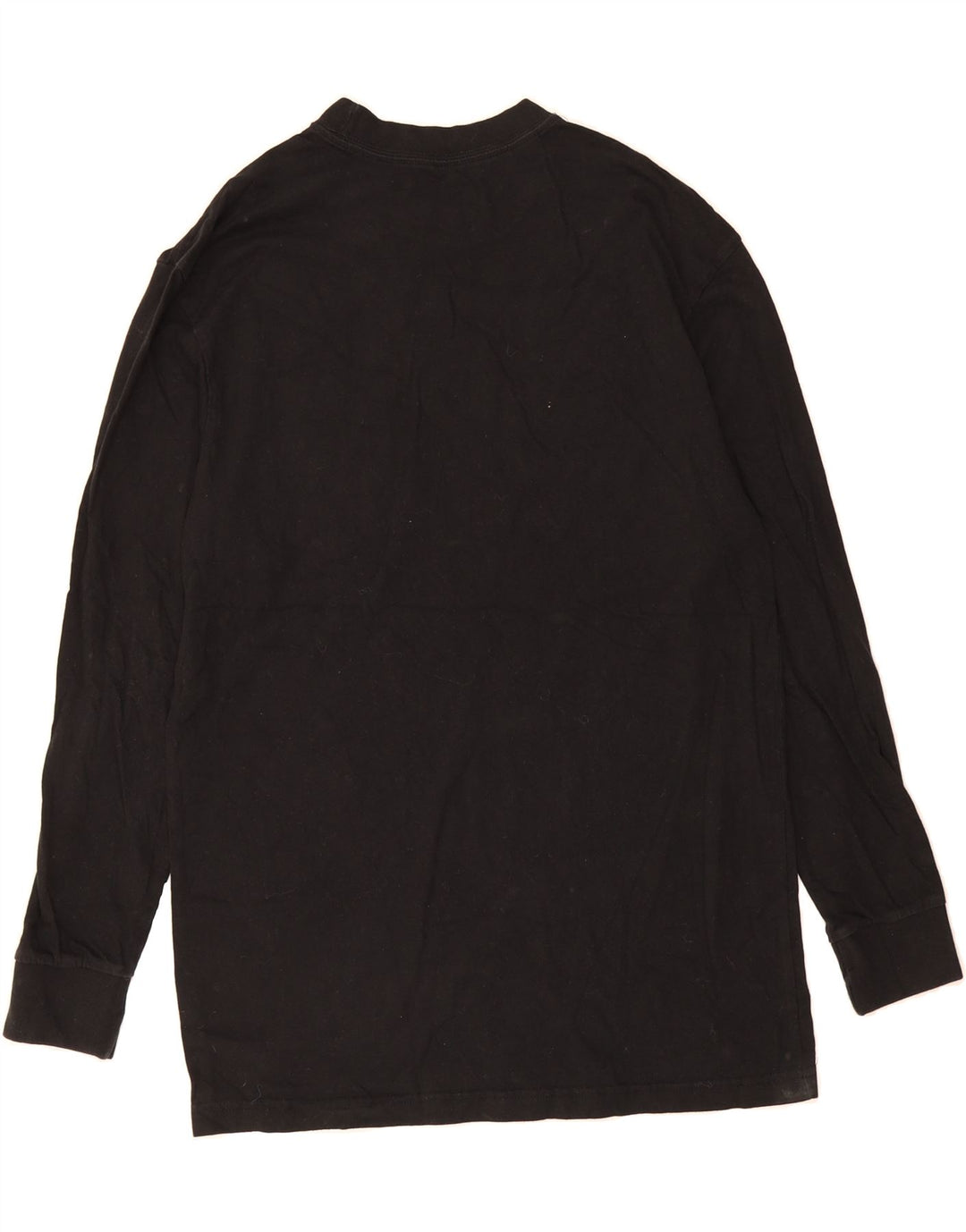 DICKIES Mens Top Long Sleeve Medium Black Cotton Vintage Dickies and Second-Hand Dickies from Messina Hembry 