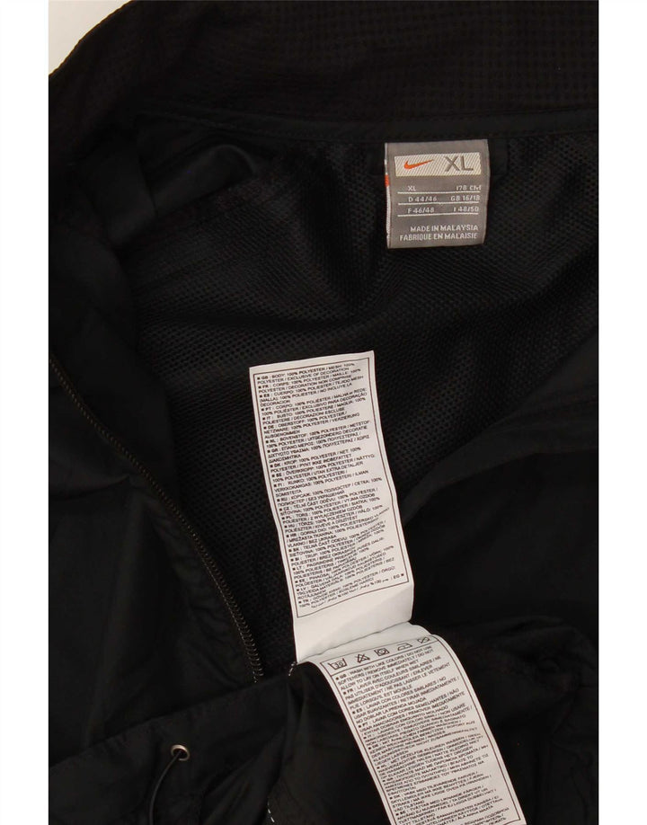 Jachetă de trening Nike pentru femei UK 16/18 XL, poliester negru