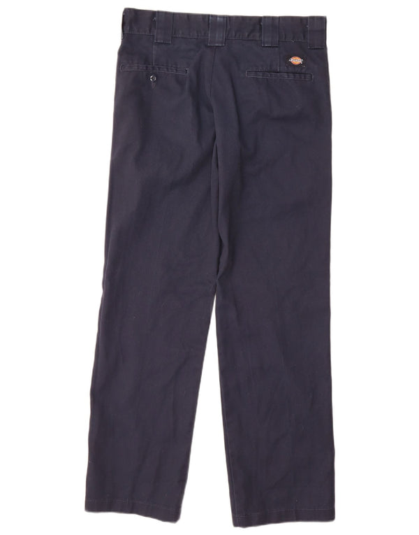 Pantaloni chino slim drepti pentru bărbați Dickies L30 L32 bumbac bleumarin
