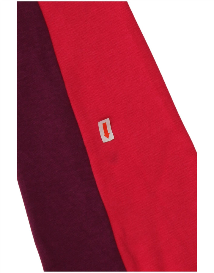 Pulover PUMA pentru fete, cu glugă cu grafică, 11-12 ani, bumbac color bloc de culoare roz