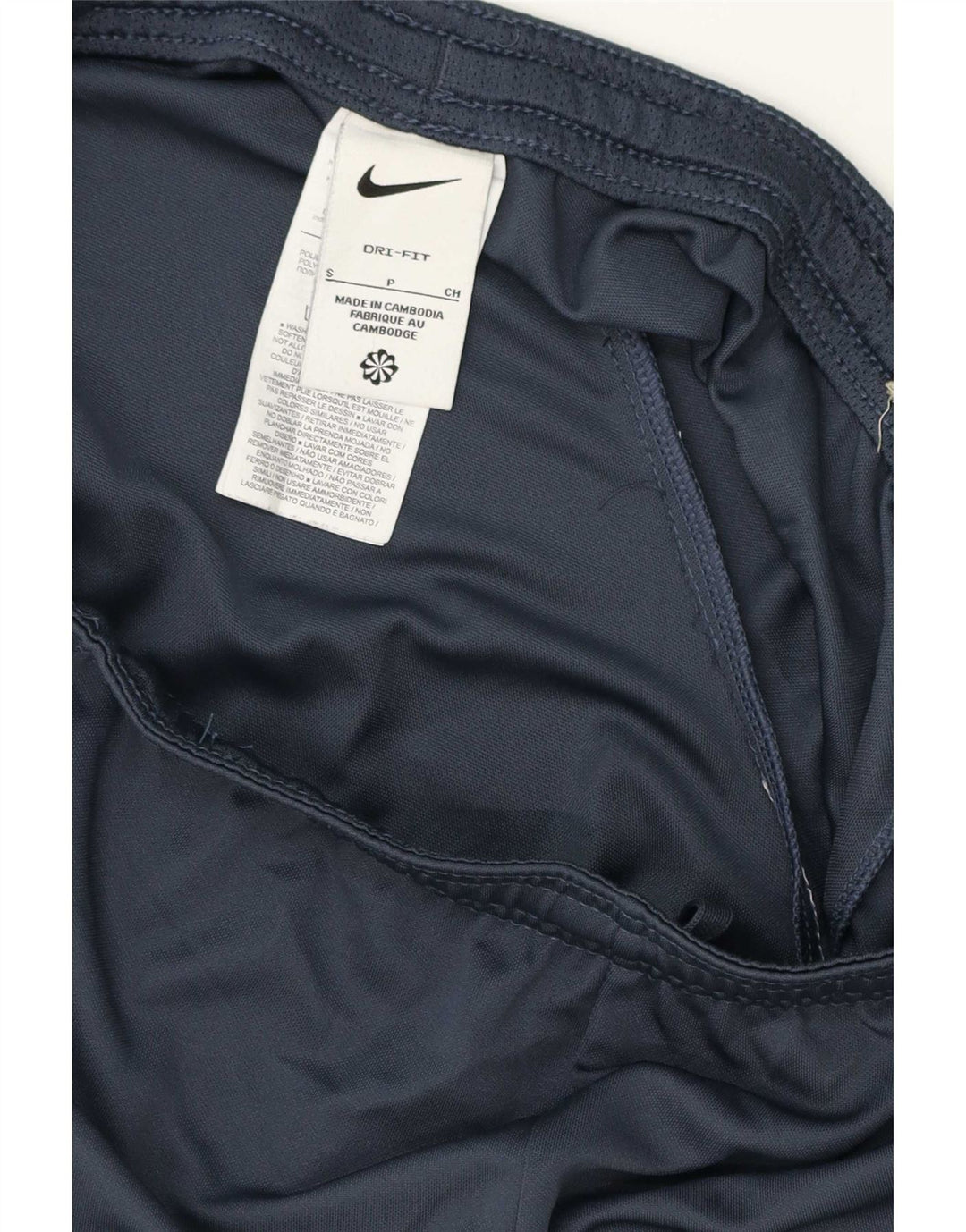 Pantaloni scurți sport Nike Dri Fit pentru bărbați, mici, bleumarin, poliester color bloc