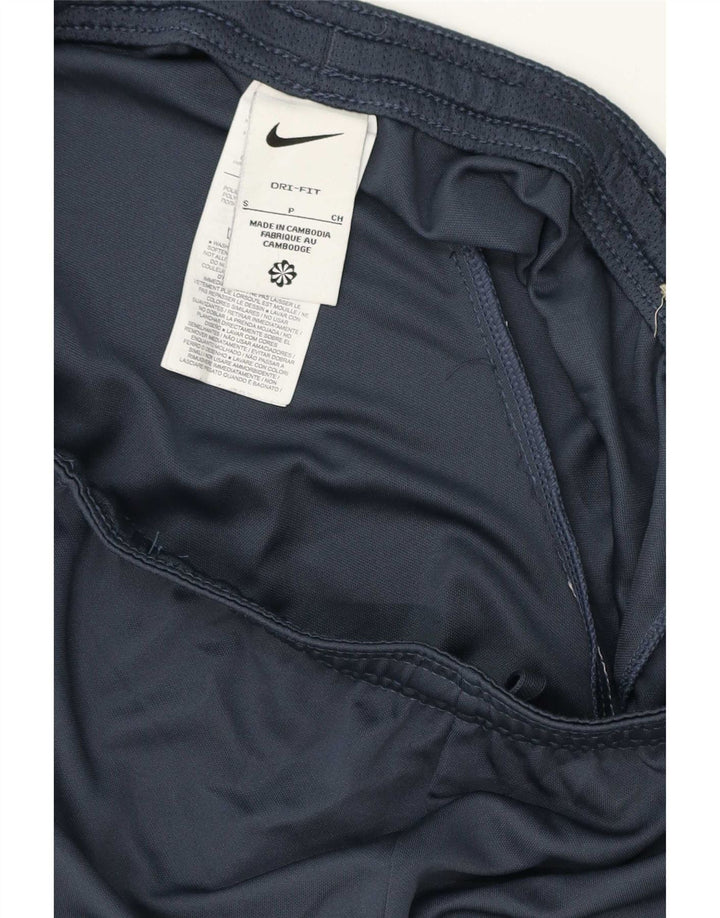 Pantaloni scurți sport Nike Dri Fit pentru bărbați, mici, bleumarin, poliester color bloc