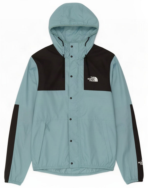 The North Face Mens Hooded Trening Top Jacket Small Blue Sports
