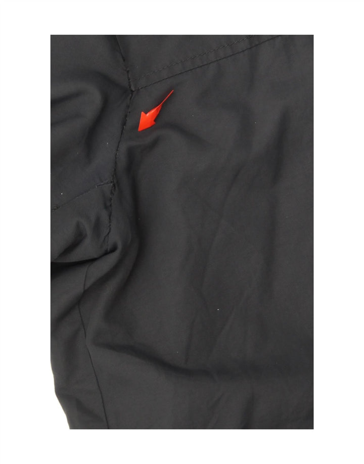 FAT FACE Womens Hooded Windbreaker Jacket UK 12 Medium Grey Nylon Vintage Fat Face and Second-Hand Fat Face from Messina Hembry 