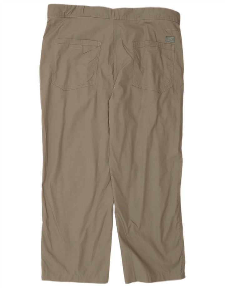 Pantaloni chino drept bărbați Chaps L36 L32 bumbac gri