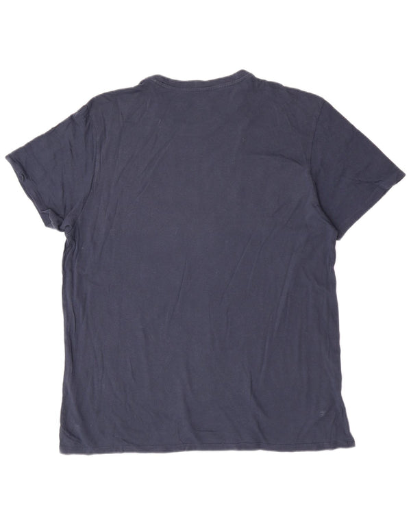 Tricou cu grafică Levi's 501 pentru bărbați Top 2XL, bleumarin, color block