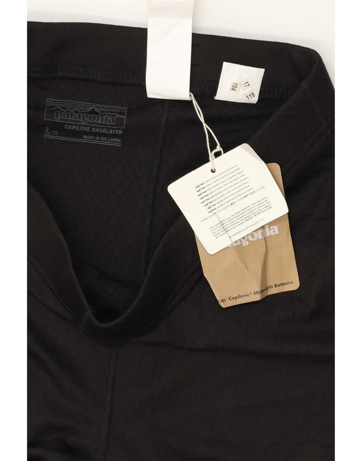 Leggings Patagonia pentru femei US 12 Large Black Poliester