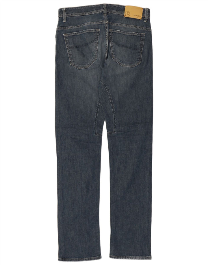 SIVIGLIA Mens Straight Jeans W32 L32 Blue Cotton
