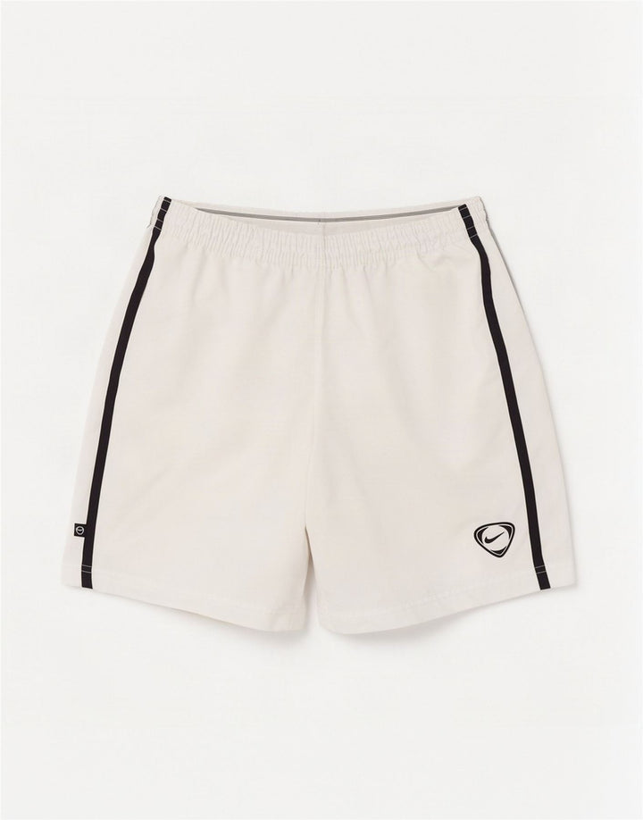 Pantaloni scurți sport Nike pentru bărbați Marea Britanie 31/33 Poliester alb mediu
