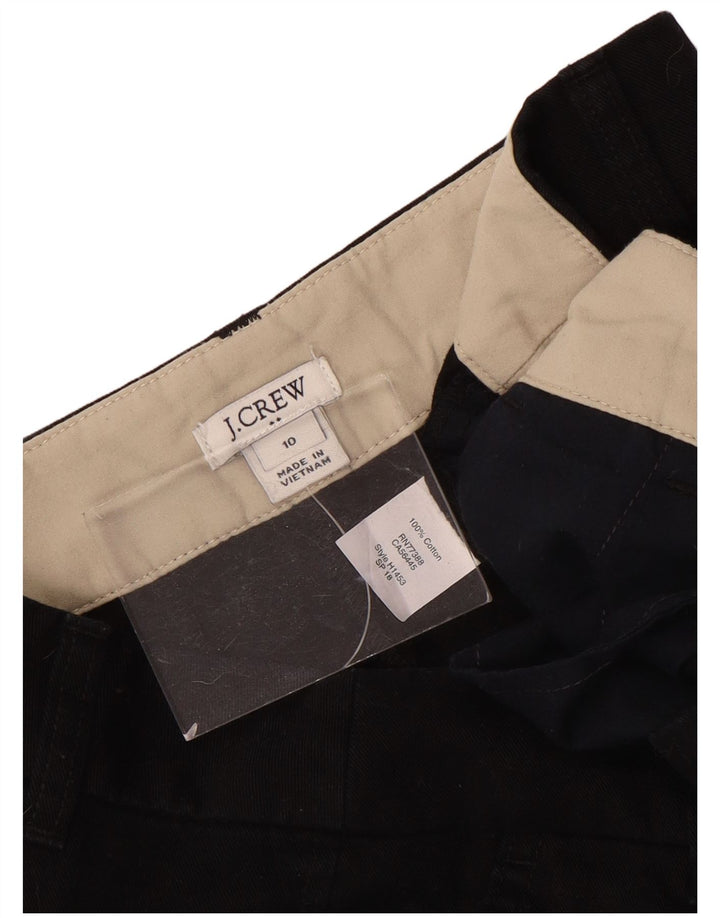 Pantaloni scurti chino pentru femei J. CREW US 10 Large W34 Bumbac negru
