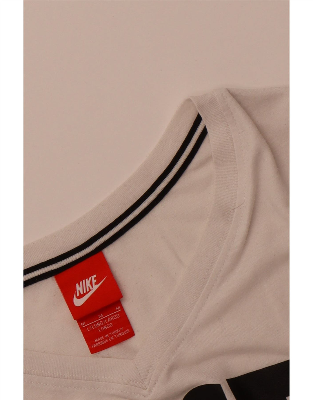 Tricou grafic Nike pentru femei Top UK 14 Medium Off White