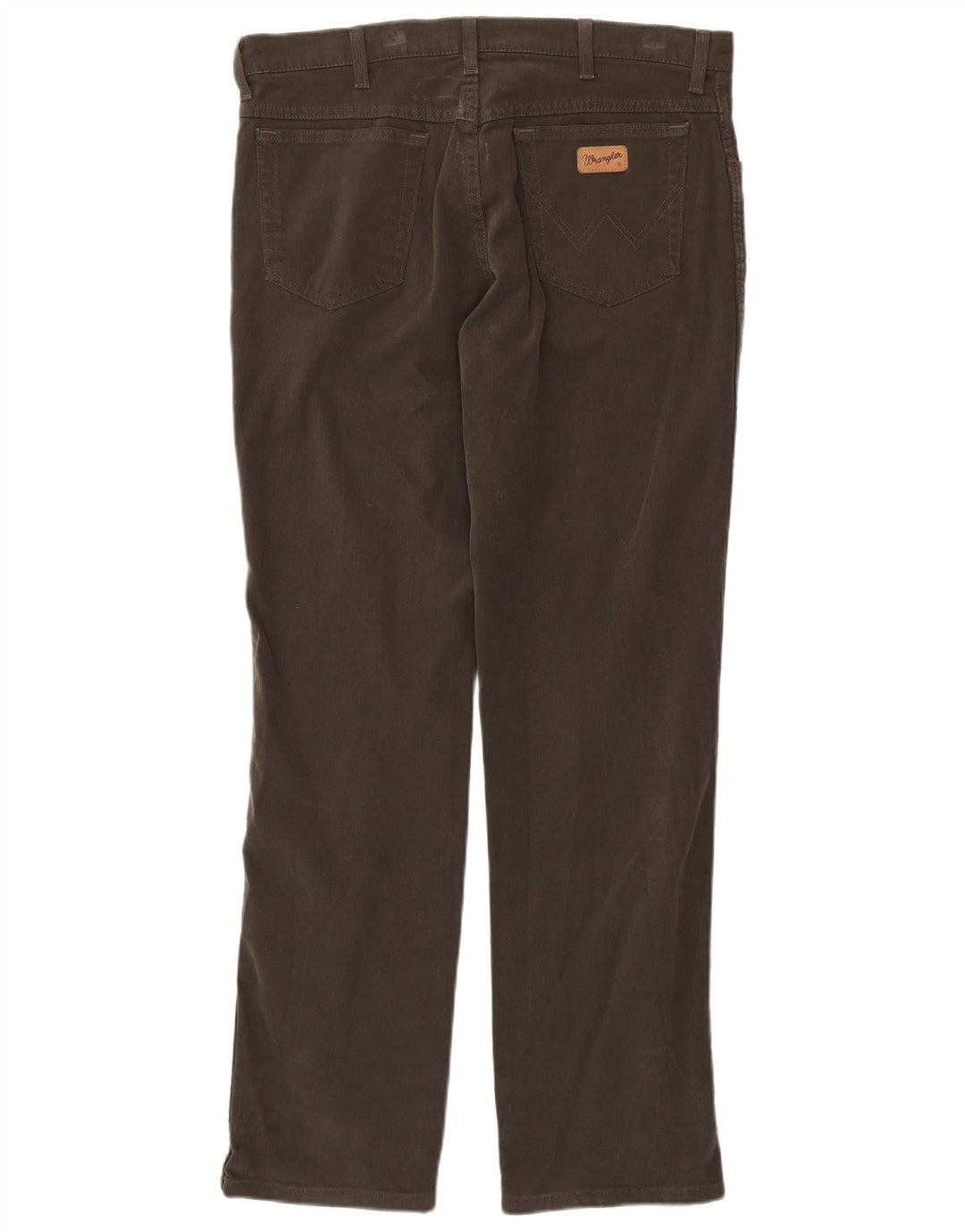WRANGLER Pantaloni casual drepti pentru bărbați Texas Stretch W36 L34 bumbac maro
