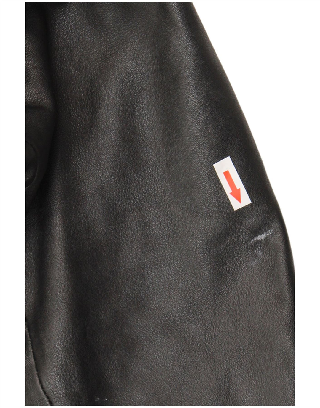 Jachetă de piele vintage pentru bărbați UK 40, mare, neagră