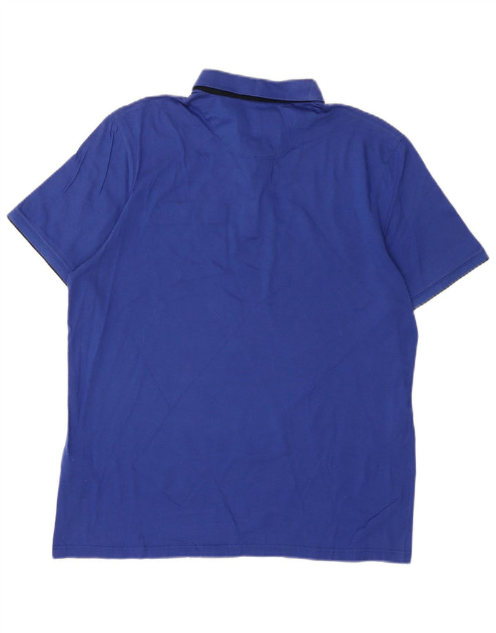 Tricou polo pentru bărbați TED BAKER Mărimea 5 XL Bumbac albastru