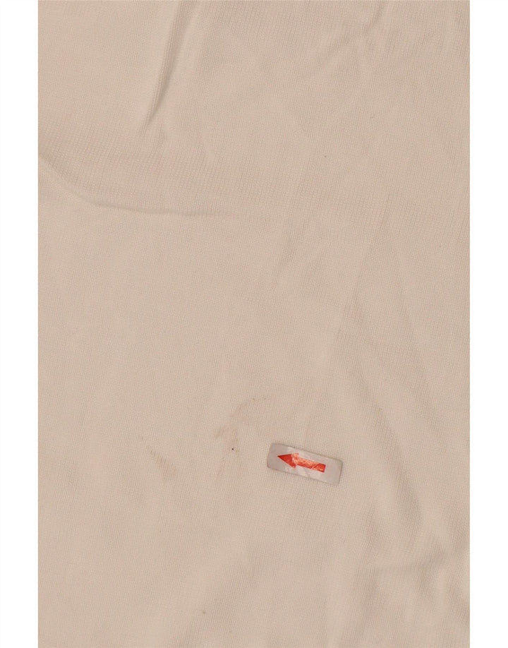 Pulover pentru bărbați Marks & Spencer, cu autograf, cu gât polo, XL, alb