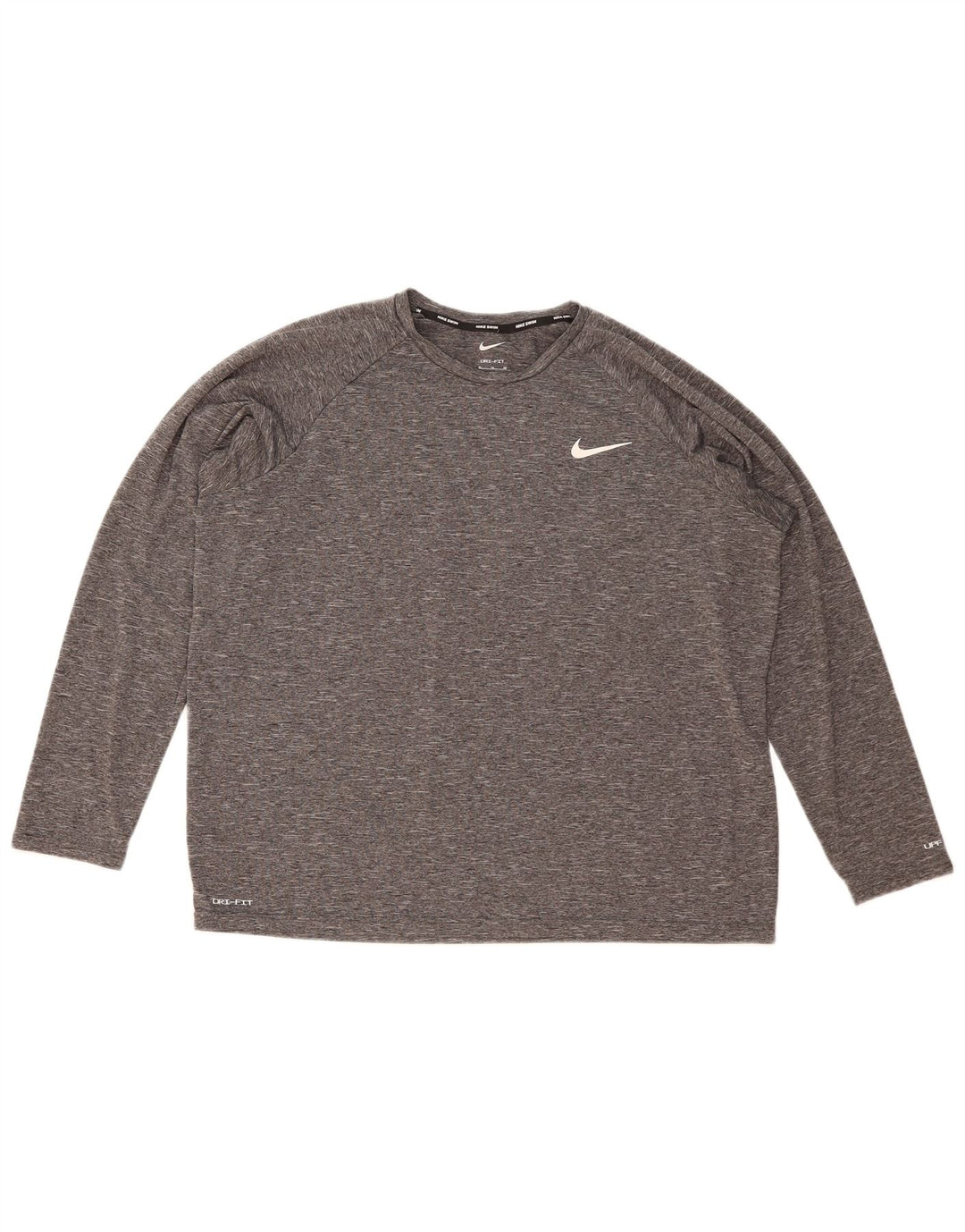Nike pentru bărbați Dri Fit Top cu mânecă lungă XL, gri pete