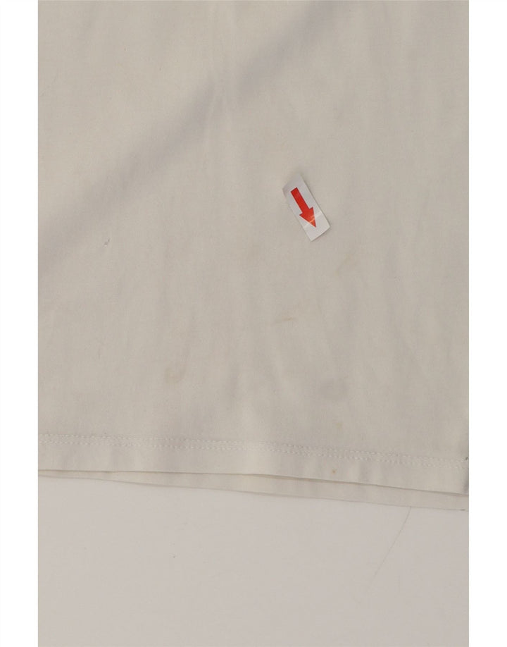 Tricou grafic Jordan pentru bărbați Top mic Bumbac alb