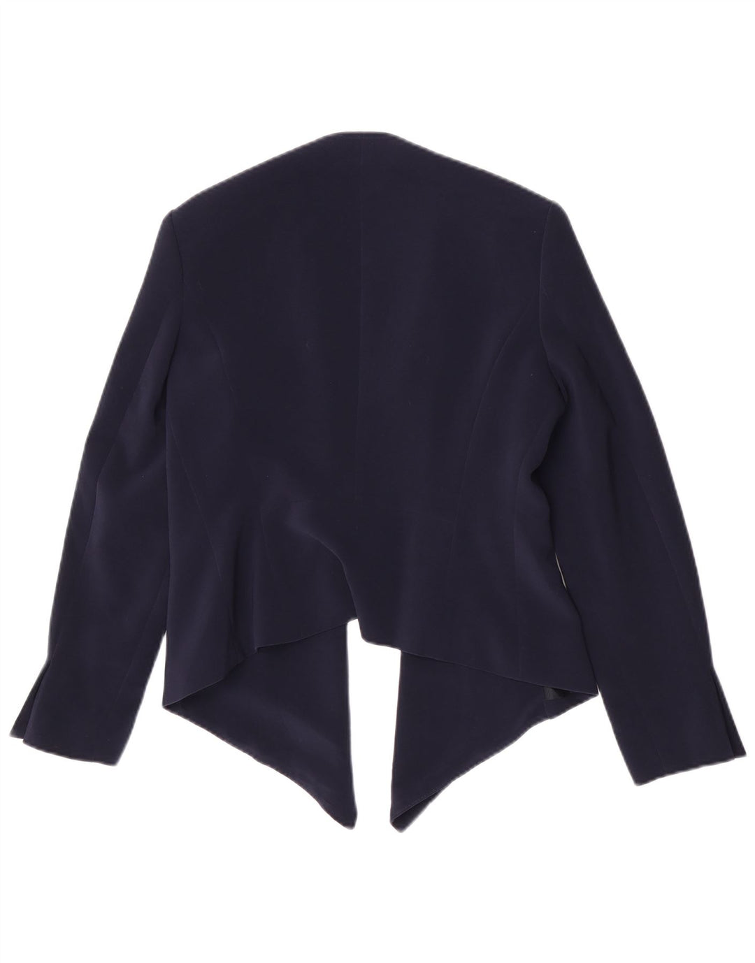 Jachetă Blazer pentru femei Zara UK 14 mare, albastru bleumarin, poliester