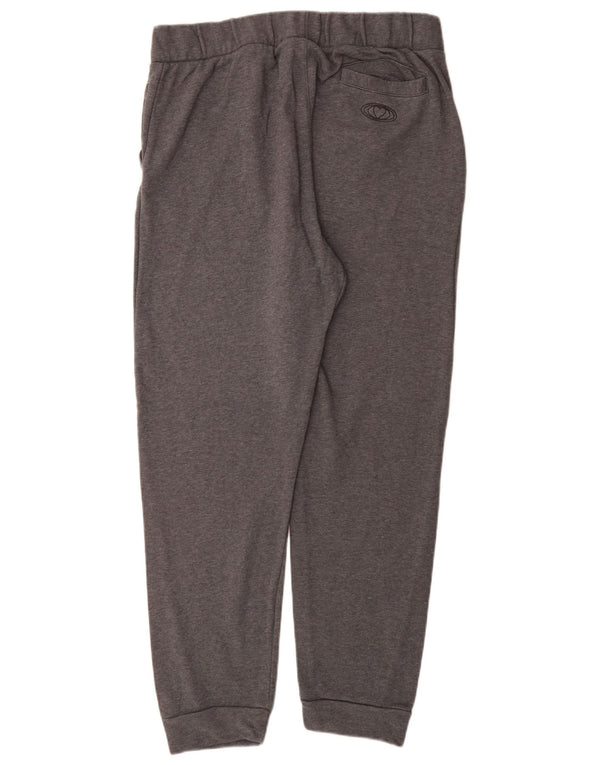 Adidas Womens Tracksuit Trousers Joggers UK 16/18 Large  Grey Cotton