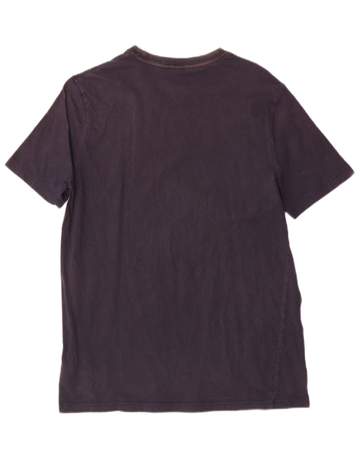 Tricou cu grafică obișnuită Guess pentru bărbați Top mare din bumbac bleumarin
