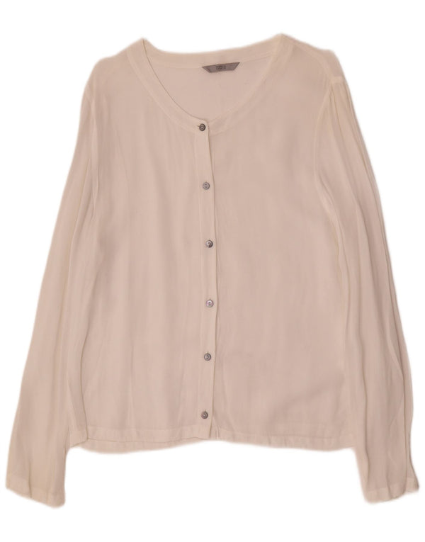 Bluză cămașă pentru femei Marks & Spencer UK 16 Large White