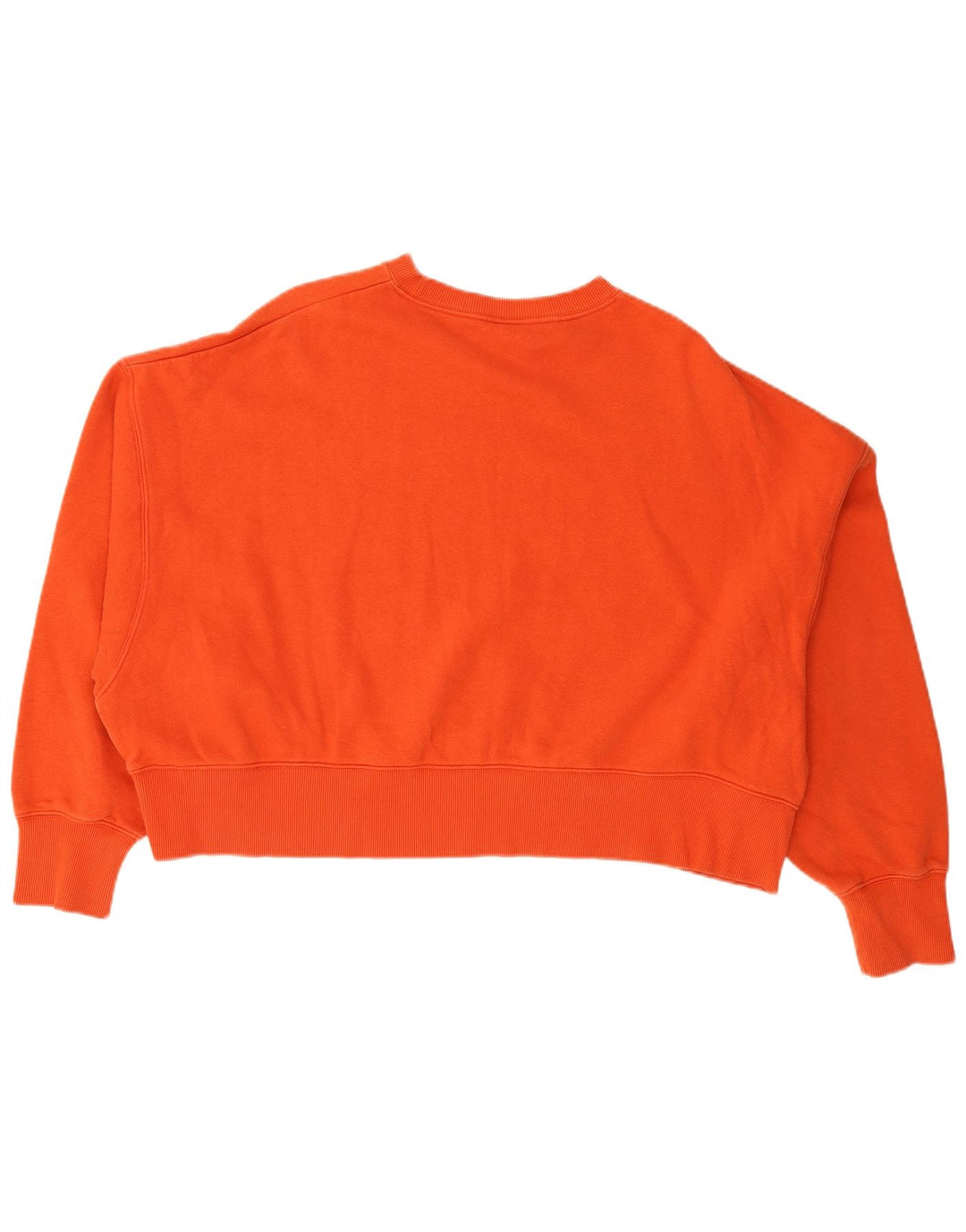 Pulover oversized pentru femei Nike Crop, UK 14, bumbac roșu mediu