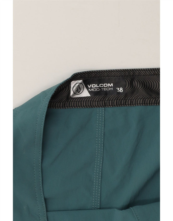Pantaloni scurți de înot pentru bărbați Volcom XL cu dungi verzi