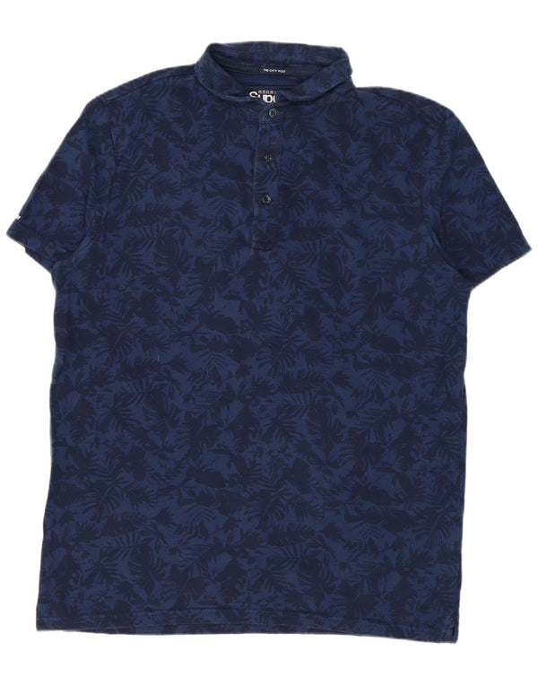 Cămașă polo pentru bărbați Superdry XL, albastru marin, bumbac floral