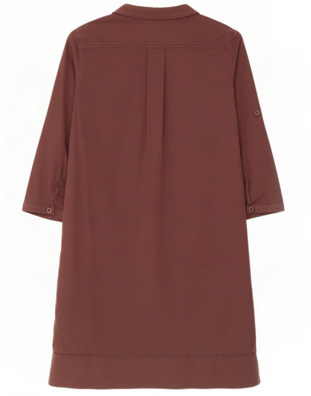 Massimo Dutti Rochie Schimbată pentru Femei cu mâneci 3/4 EU 40 Maro Mediu