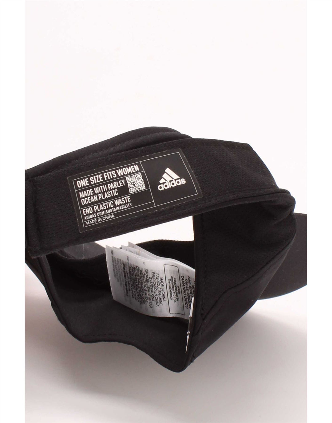 Șapcă Adidas Aeroready Graphic Visor pentru femei, mărime unica, poliester negru