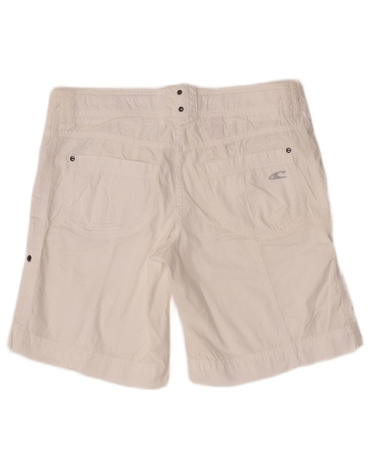 Pantaloni scurti casual O'Neill pentru femei W29, bumbac alb mic