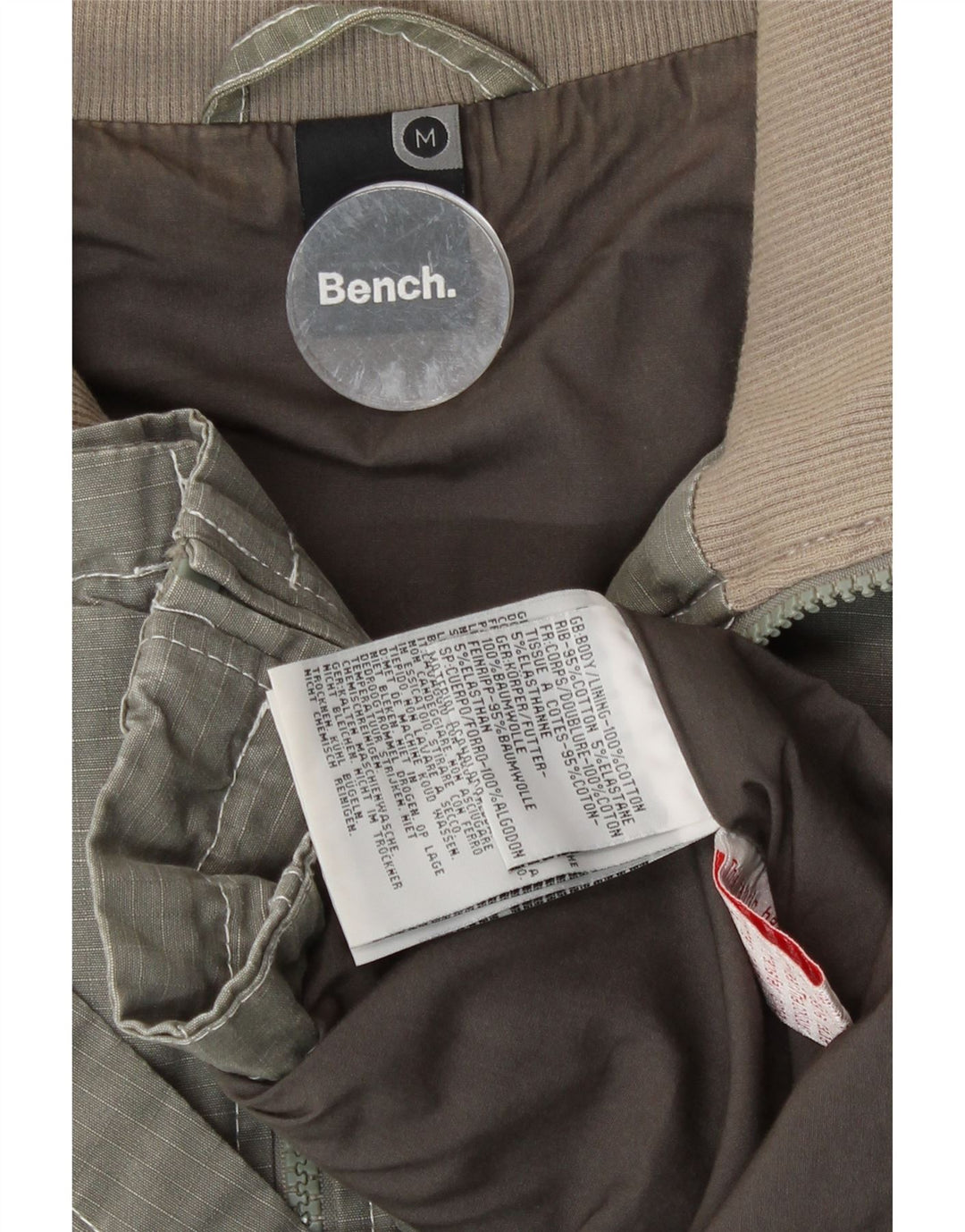 Jachetă pentru femei Bench Utility UK 14 Medium Khaki Bumbac