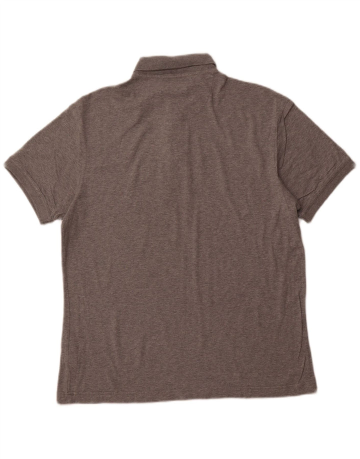 Tricou polo pentru bărbați BARBOUR, mare, gri bumbac cu pete