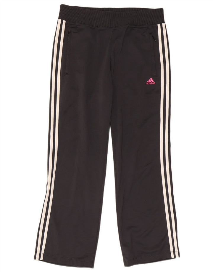 Pantaloni de trening Adidas pentru femei UK 14 Medium Gri Poliester