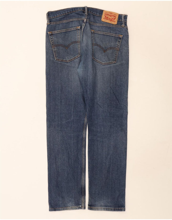 Blugi drepti pentru bărbați Levi's 513 W32 L30 Bumbac albastru