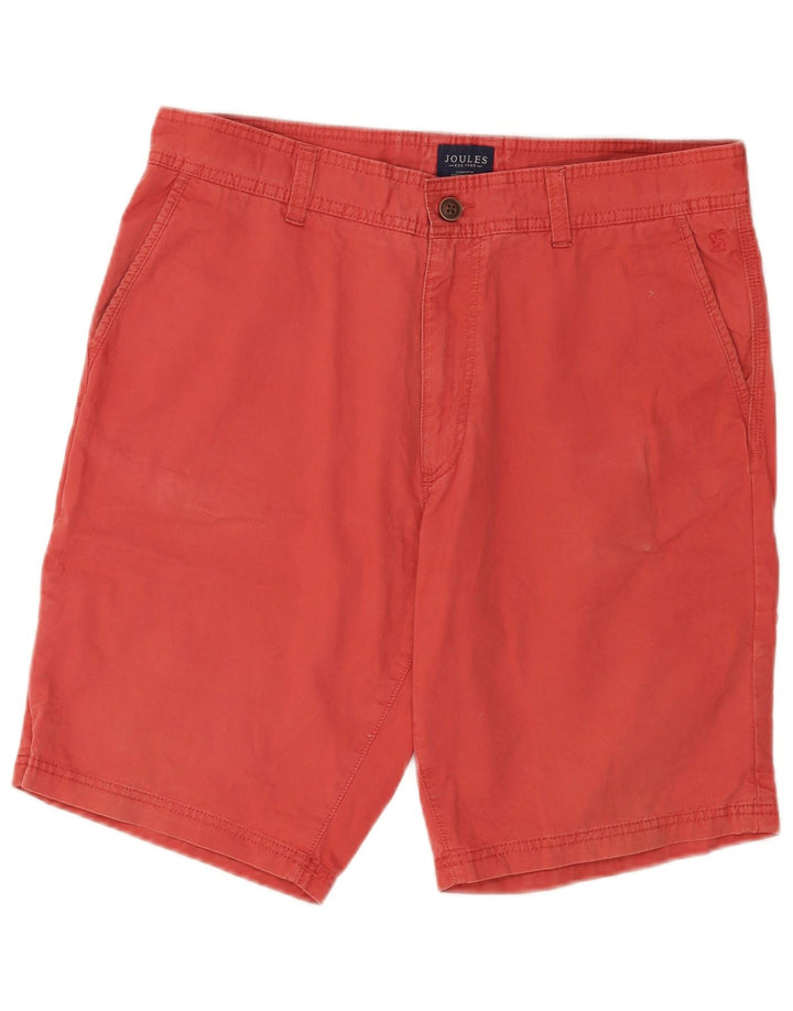 Pantaloni scurți chino pentru bărbați Joules W34, bumbac roșu mare