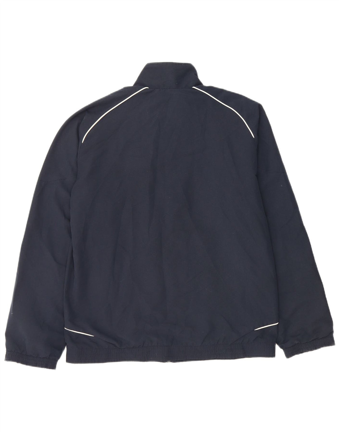 Jachetă de trening pentru bărbați ADIDAS UK 38/40 Poliester mediu albastru bleumarin