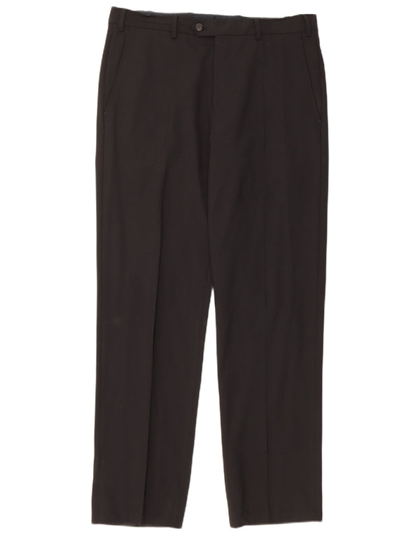 Armani Pantaloni Drepți Bărbați L32 L31 Negru