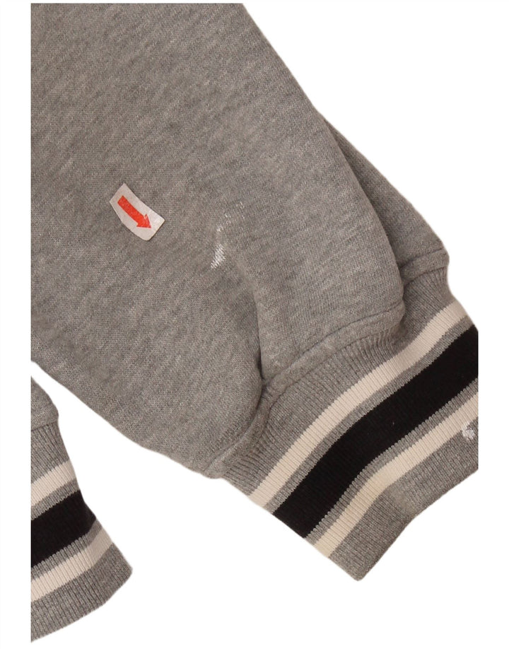 MAJESTIC Pulover cu capota cu fermoar pentru femei New York Yankees UK 14 Gri mediu