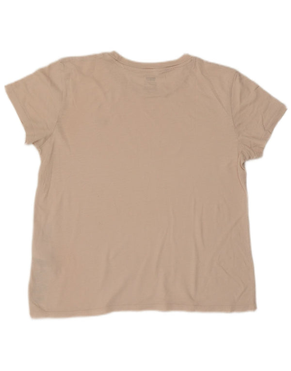 Tricou Levi's Perfect Crew pentru femei, UK 14, bumbac mediu bej