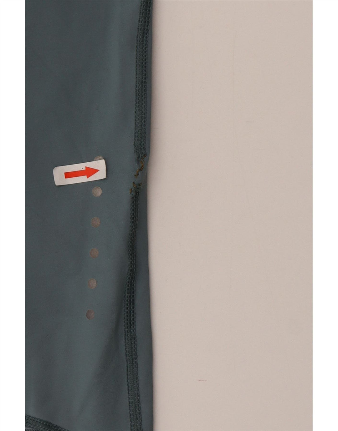 Leggings capri Nike Dri Fit pentru femei UK 12, bumbac albastru mediu