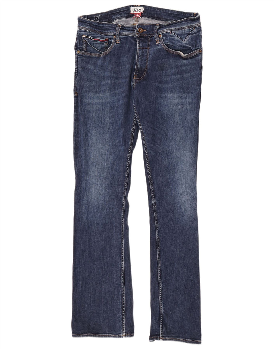 Blugi pentru bărbați Tommy Hilfiger Ryan Bootcut W34 L34, bumbac albastru