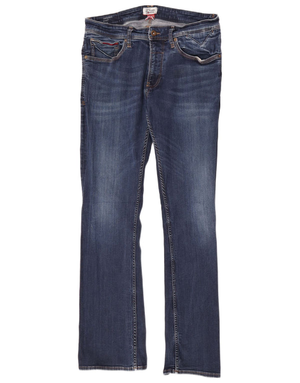 Blugi pentru bărbați Tommy Hilfiger Ryan Bootcut W34 L34, bumbac albastru