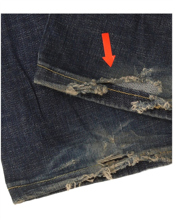 Blugi Lee Bootcut pentru femei W28 L32, bumbac bleumarin