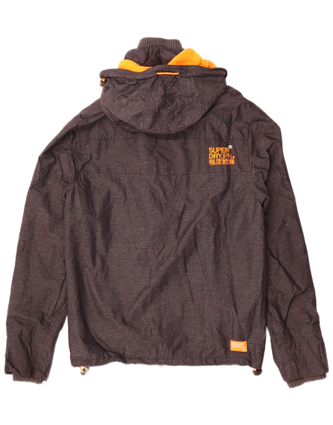 Jachetă Windbreaker cu glugă Superdry pentru bărbați UK 36 Small Gri