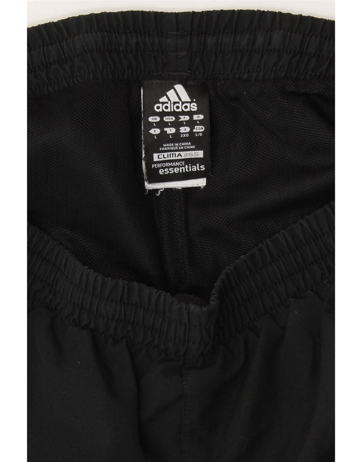 Pantaloni de trening ADIDAS Clima 365 pentru bărbați Pantaloni de jogging, mari, negru, poliester
