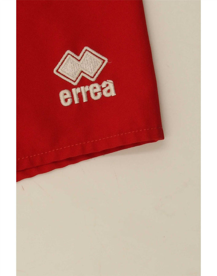 Pantaloni scurți sport Errea pentru bărbați, roșu mediu