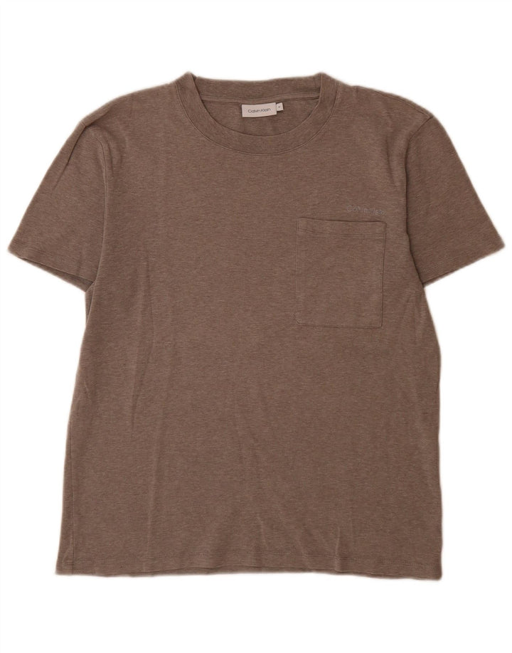Tricou Calvin Klein pentru bărbați Top Maro Mediu