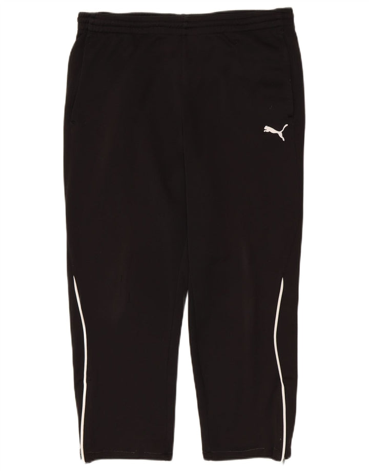 Pantaloni de trening Puma pentru baieti 15-16 ani negri